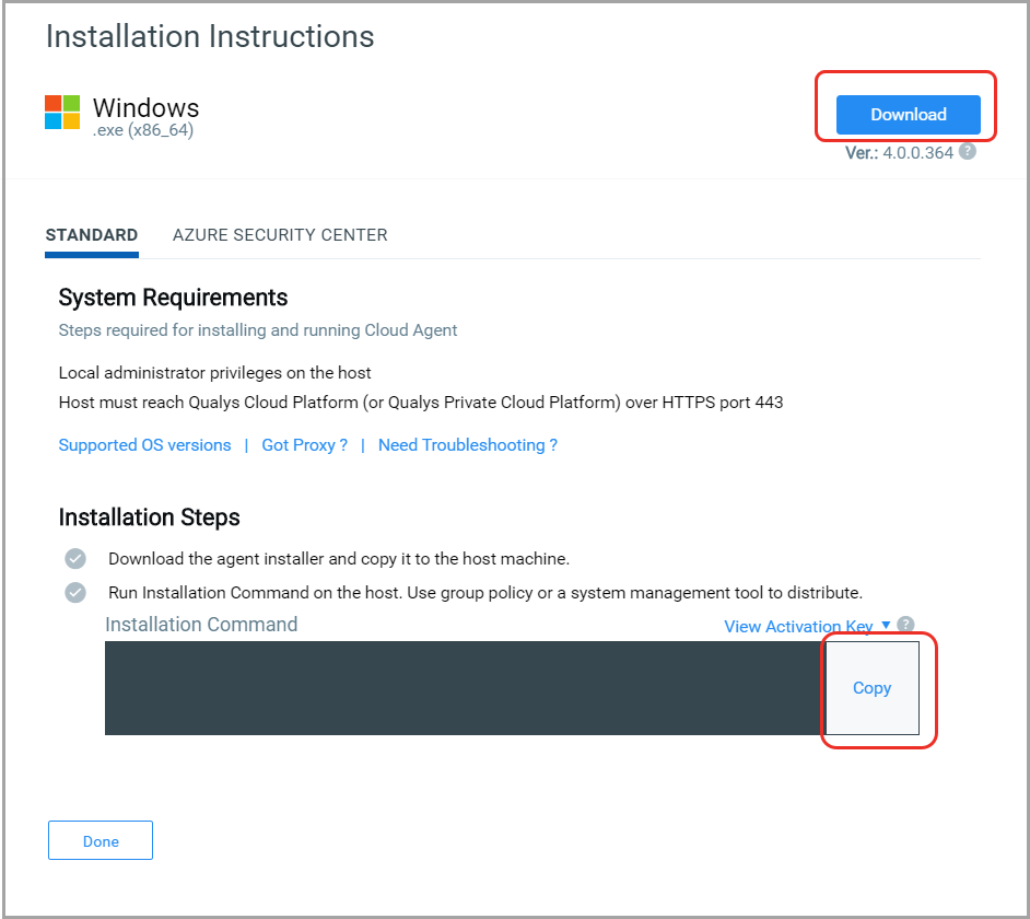 Configure EDR Agent