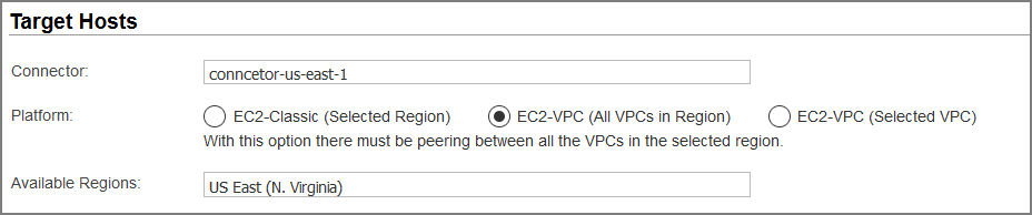 「EC2 VPC (All VPCs in Region)」オプション